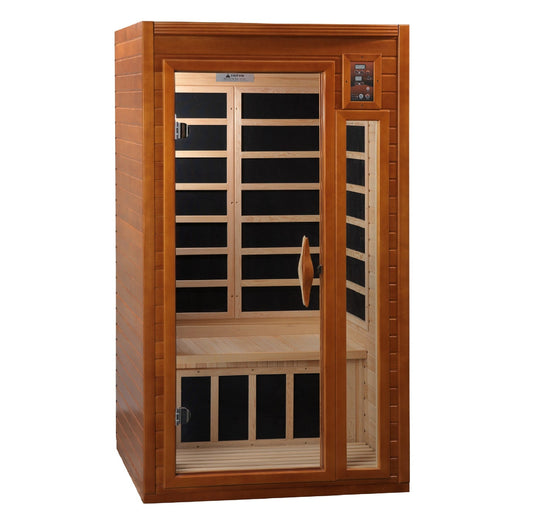 Dynamic "Barcelona" 1-2 Person Low EMF Far IR Sauna  *SHIPS FREE*