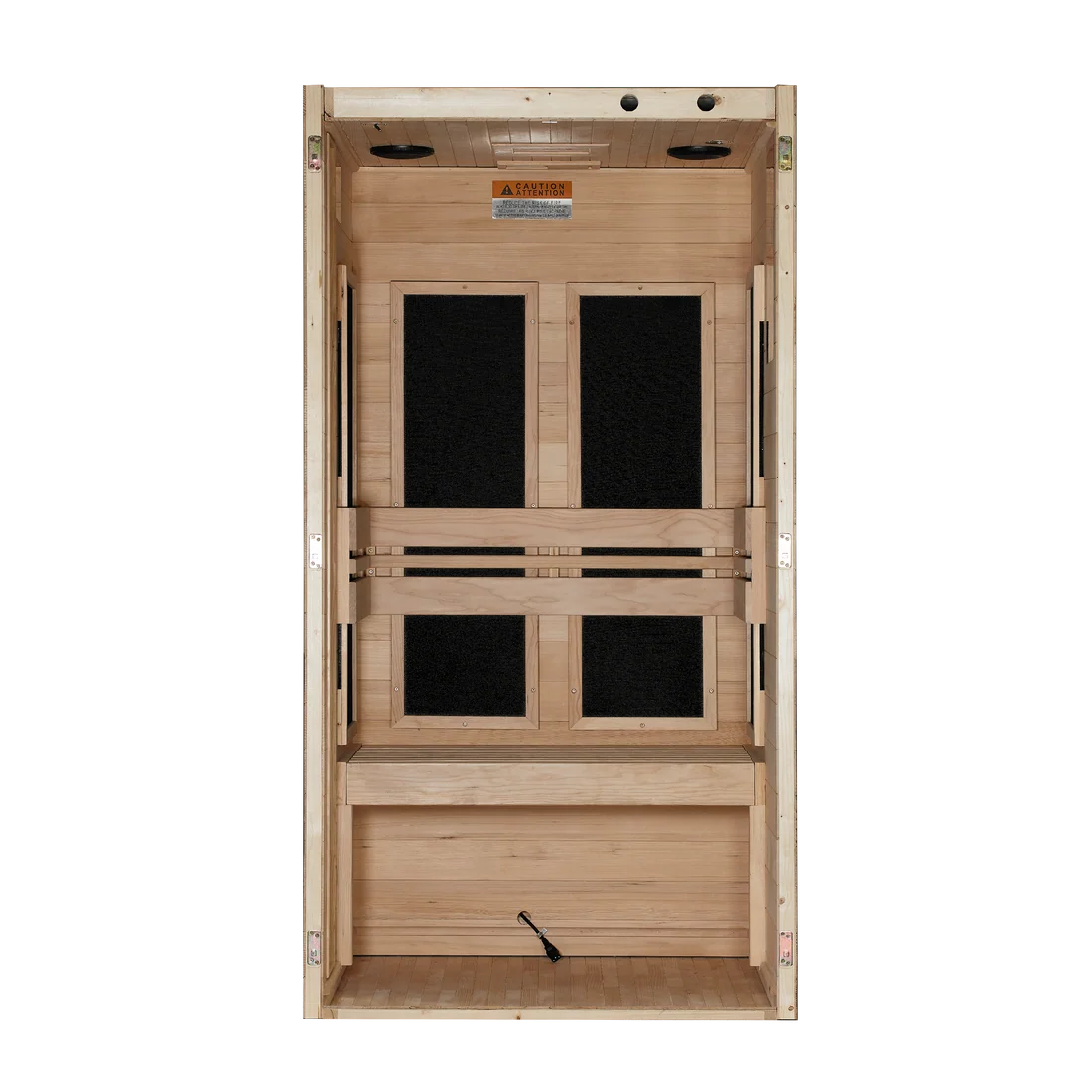 ***New 2026 Model*** Dynamic "Veneto" 1-2 Person Low EMF FAR IR Sauna *SHIPS FREE*