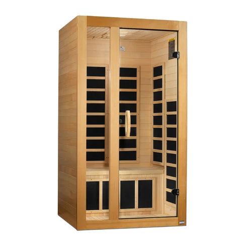 Dynamic "Gracia" 1-2 Person Low EMF FAR IR Sauna *SHIPS FREE*