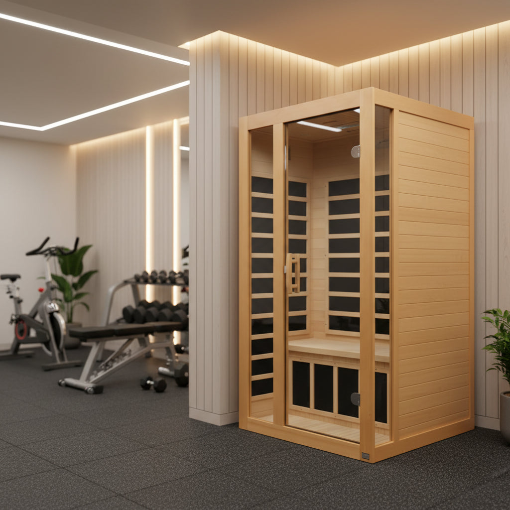 Dynamic "Gracia" 1-2 Person Low EMF FAR IR Sauna *SHIPS FREE*