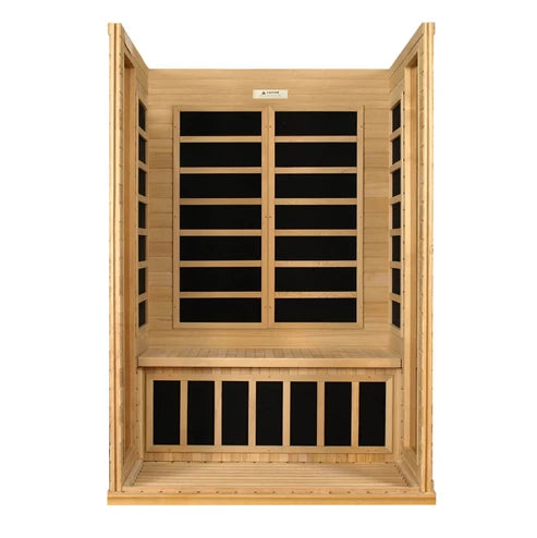 Dynamic "Versailles" 2 Person Low EMF Far IR Sauna *SHIPS FREE*