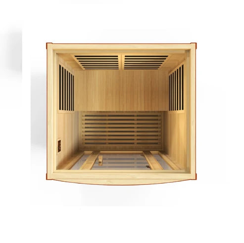 Dynamic "San Marino Elite" 2 Person Ultra Low EMF Far IR Sauna *SHIPS FREE*