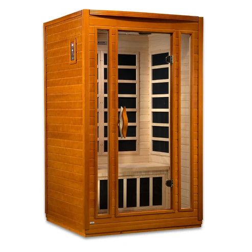 Dynamic "San Marino Elite" 2 Person Ultra Low EMF Far IR Sauna *SHIPS FREE*