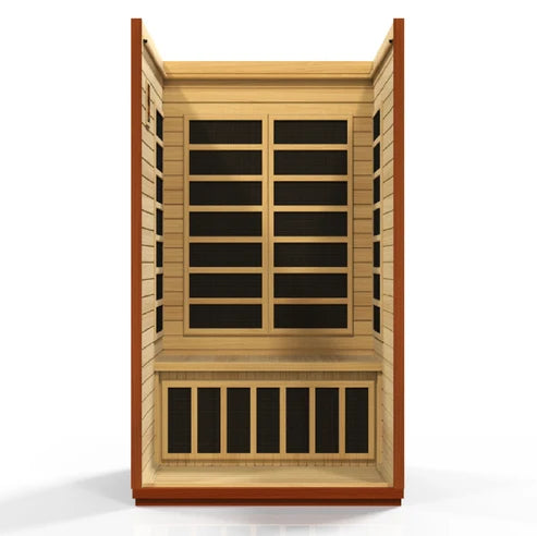 Dynamic "San Marino Elite" 2 Person Ultra Low EMF Far IR Sauna *SHIPS FREE*