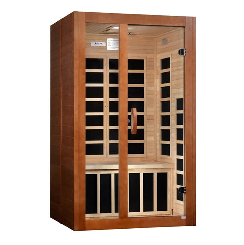 Dynamic "Santiago" 2 Person Ultra Low EMF FAR IR Sauna *SHIPS FREE*