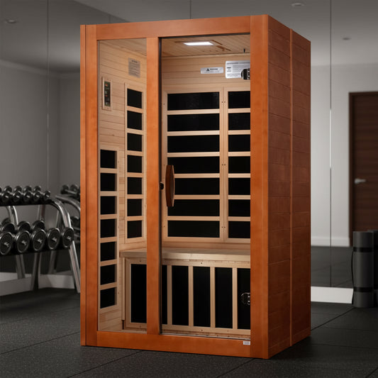 Dynamic "Santiago" 2 Person Ultra Low EMF FAR IR Sauna *SHIPS FREE*
