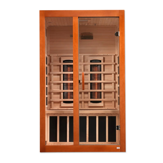 Dynamic "Santiago" 2 Person Full Spectrum IR Sauna *SHIPS FREE*