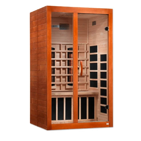 Dynamic "Santiago" 2 Person Full Spectrum IR Sauna *SHIPS FREE*