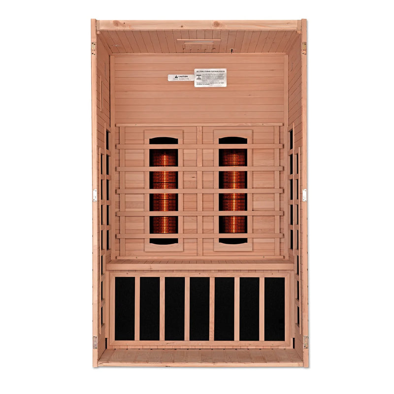 Dynamic "Santiago" 2 Person Full Spectrum IR Sauna *SHIPS FREE*