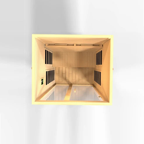 Dynamic "Santiago" 2 Person Full Spectrum IR Sauna *SHIPS FREE*