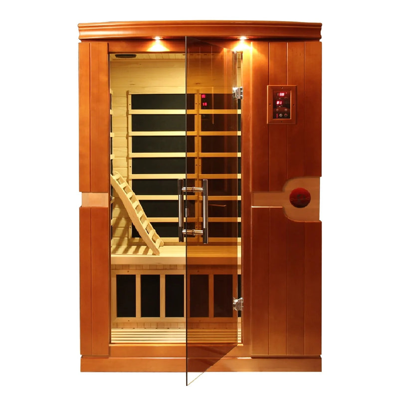 Dynamic "Lugano" 3 Person Low EMF Far IR Sauna  *SHIPS FREE*