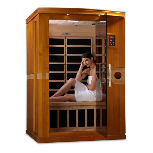 Dynamic "Lugano" 3 Person Low EMF Far IR Sauna  *SHIPS FREE*