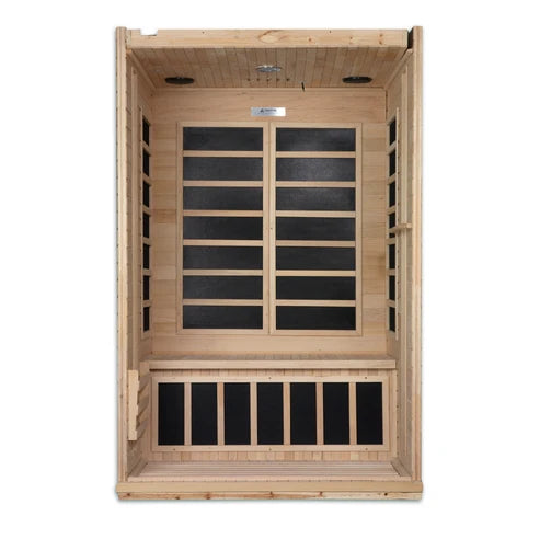 Dynamic "Venice" 2 Person Low EMF Far IR Sauna  *SHIPS FREE*