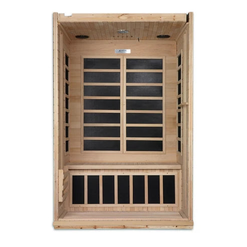Dynamic "Lugano" 3 Person Low EMF Far IR Sauna  *SHIPS FREE*