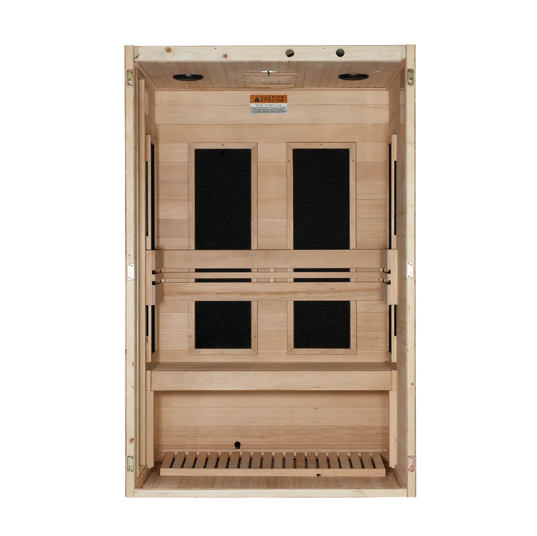 ***New 2026 Model*** Dynamic "Lucca" 2 Person Low EMF FAR IR Sauna *SHIPS FREE*
