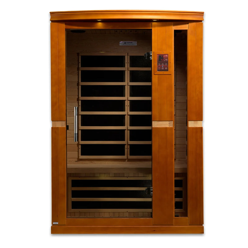 Dynamic "Vittoria" 2 Person Low EMF Far IR Sauna *SHIPS FREE*
