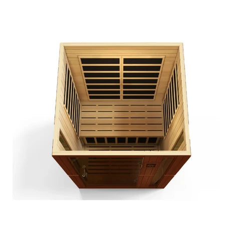 Dynamic "Vittoria" 2 Person Low EMF Far IR Sauna *SHIPS FREE*