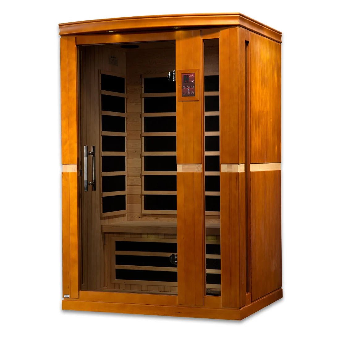 Dynamic "Vittoria" 2 Person Low EMF Far IR Sauna *SHIPS FREE*
