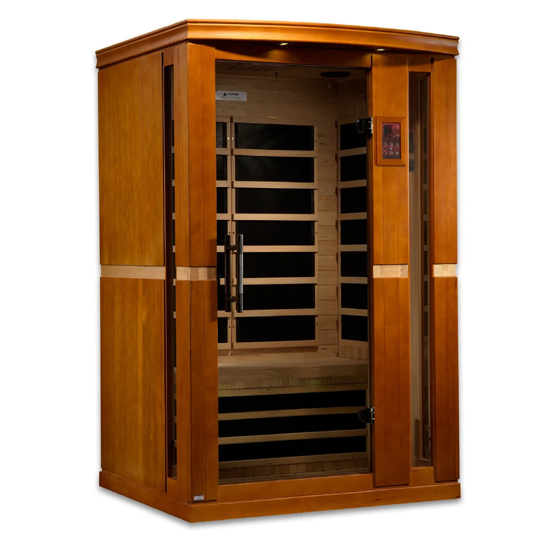 Dynamic "Vittoria" 2 Person Low EMF Far IR Sauna *SHIPS FREE*