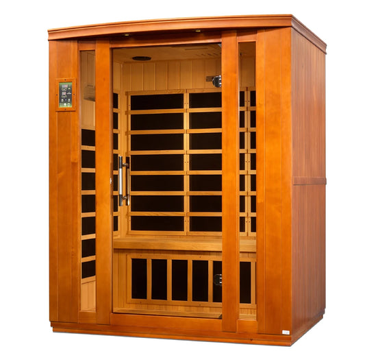 Dynamic "Bellagio" 3 Person Low EMF Far IR Sauna   *SHIPS FREE*