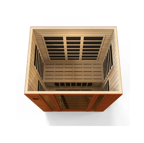 Dynamic "Bellagio" 3 Person Low EMF Far IR Sauna   *SHIPS FREE*
