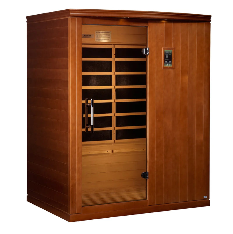 Dynamic "Madrid Limited Elite" 3 Person Ultra Low EMF FAR IR Sauna *SHIPS FREE*