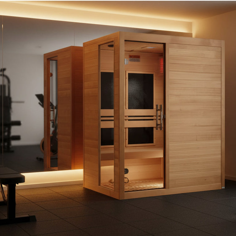***New 2026 Model*** Dynamic "Toscana" 3 Person Ultra Low EMF FAR IR Sauna *SHIPS FREE*