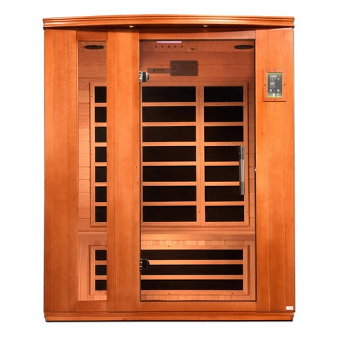 Dynamic "Lugano" 3 Person Ultra Low EMF FAR IR Sauna  *SHIPS FREE*