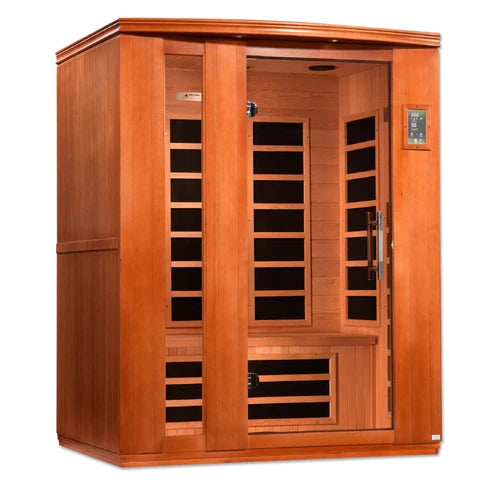 Dynamic "Lugano" 3 Person Ultra Low EMF FAR IR Sauna  *SHIPS FREE*
