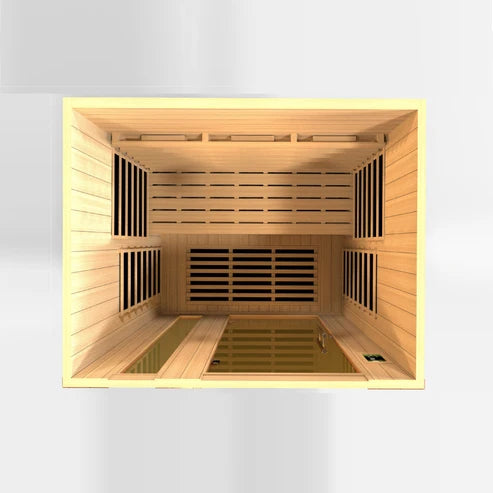 Dynamic "Lugano" 3 Person Full Spectrum IR Sauna*SHIPS FREE*