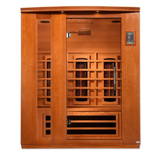 Dynamic "Lugano" 3 Person Full Spectrum IR Sauna*SHIPS FREE*