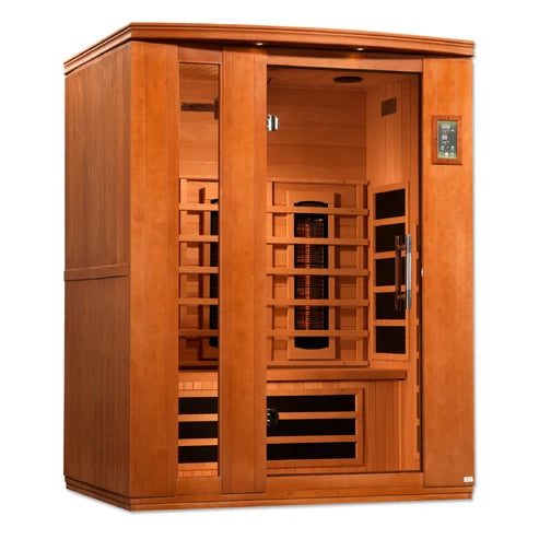 Dynamic "Lugano" 3 Person Full Spectrum IR Sauna*SHIPS FREE*