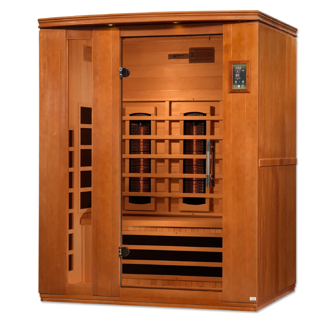 Dynamic "Lugano" 3 Person Full Spectrum IR Sauna*SHIPS FREE*