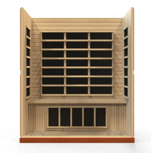 Dynamic "Bergamo" 4 Person Ultra Low EMF Far IR Sauna *SHIPS FREE*