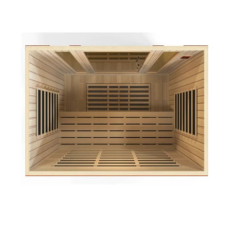 Dynamic "Bergamo" 4 Person Ultra Low EMF Far IR Sauna *SHIPS FREE*