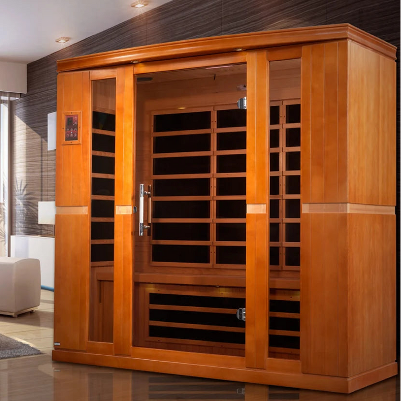 Dynamic "Bergamo" 4 Person Ultra Low EMF Far IR Sauna *SHIPS FREE*