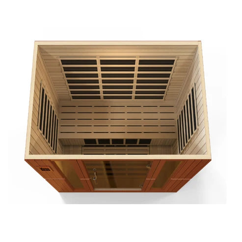 Dynamic "Bergamo" 4 Person Ultra Low EMF Far IR Sauna *SHIPS FREE*