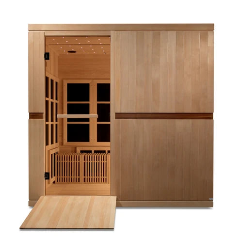Golden Designs "Catalonia" 8 Person Near Zero EMF FAR IR Sauna