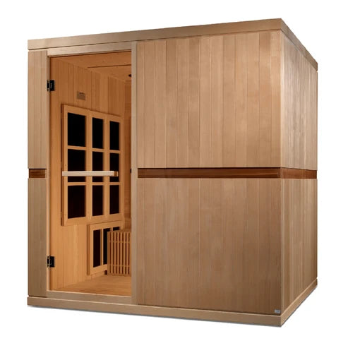 Golden Designs "Catalonia" 8 Person Near Zero EMF FAR IR Sauna