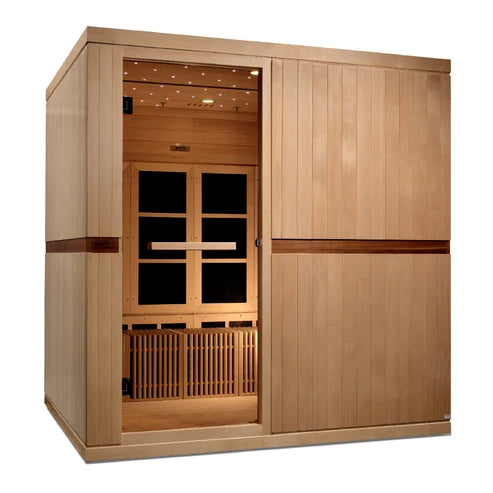 Golden Designs "Catalonia" 8 Person Near Zero EMF FAR IR Sauna