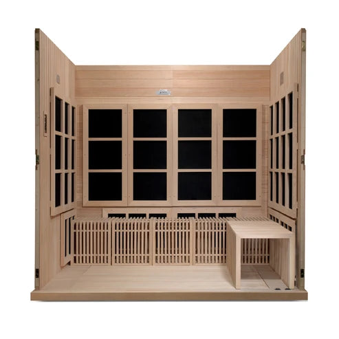Golden Designs "Catalonia" 8 Person Near Zero EMF FAR IR Sauna