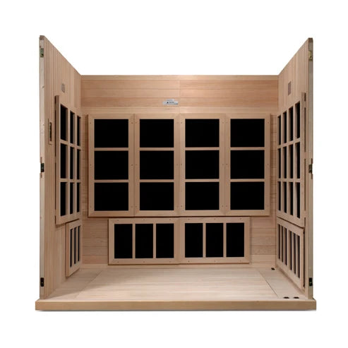 Golden Designs "Catalonia" 8 Person Near Zero EMF FAR IR Sauna