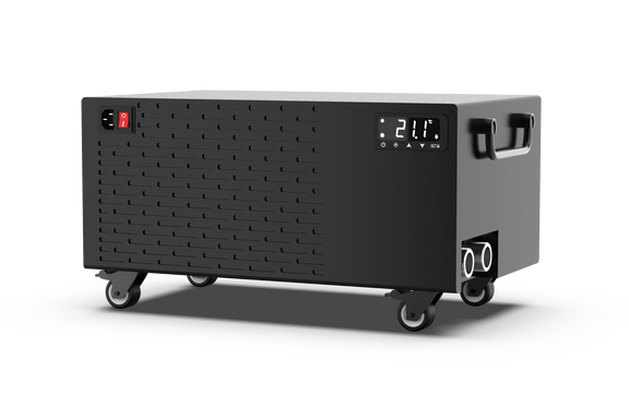 1/2HP all-in-one smart therapy chiller for ice bath single recovery tub 125L MINI — detail view