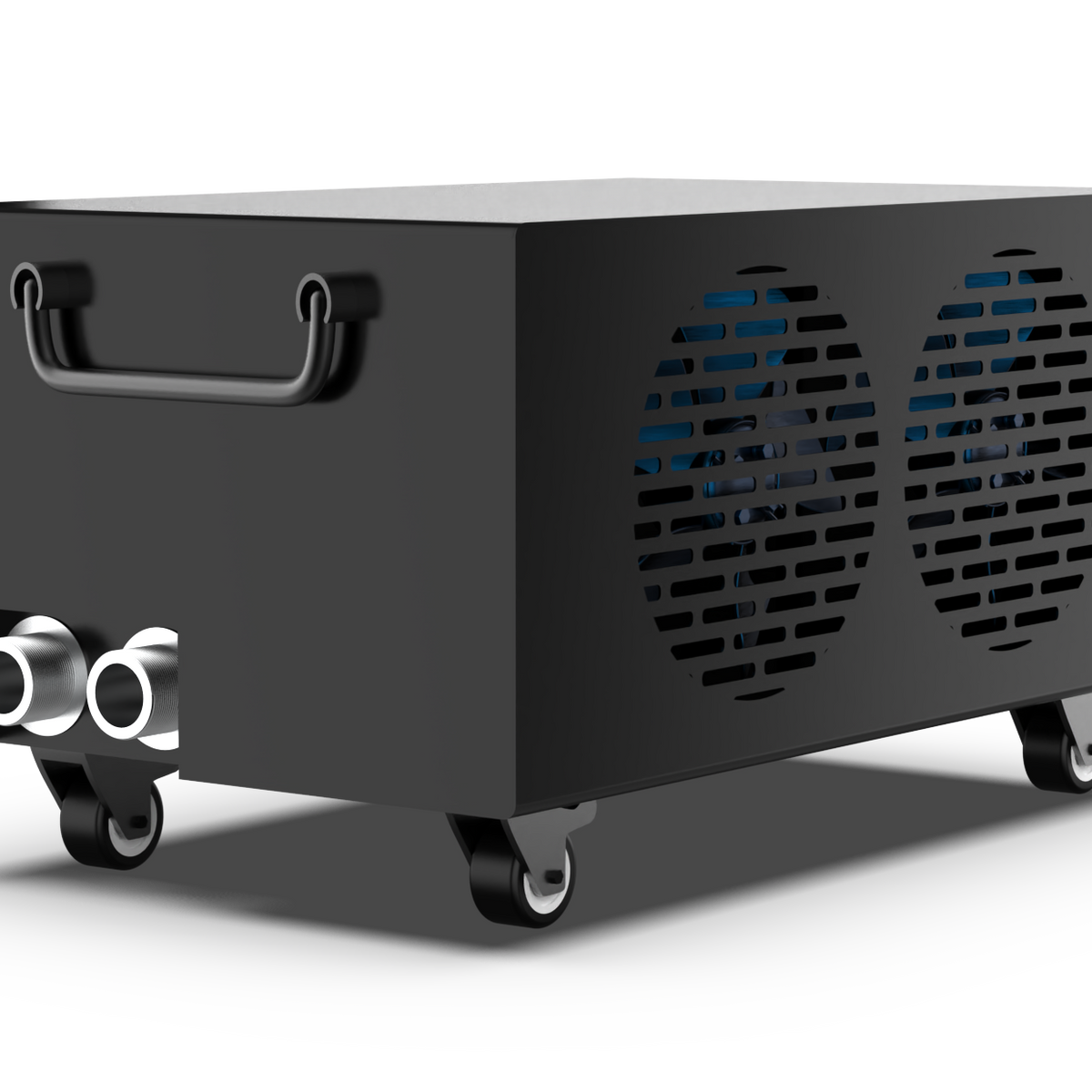 1/2HP all-in-one smart therapy chiller for ice bath single recovery tub 125L MINI — product setup view