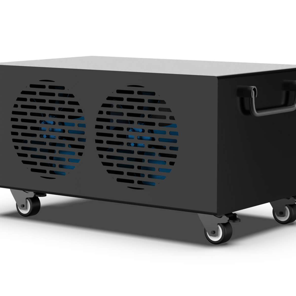 1/2HP all-in-one smart therapy chiller for ice bath single recovery tub 125L MINI — side view