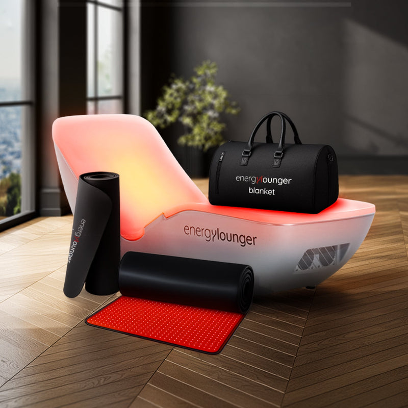The EnergyLounger — free blanket + 2-Hour Expert Consultation with CEO Barry Warrington