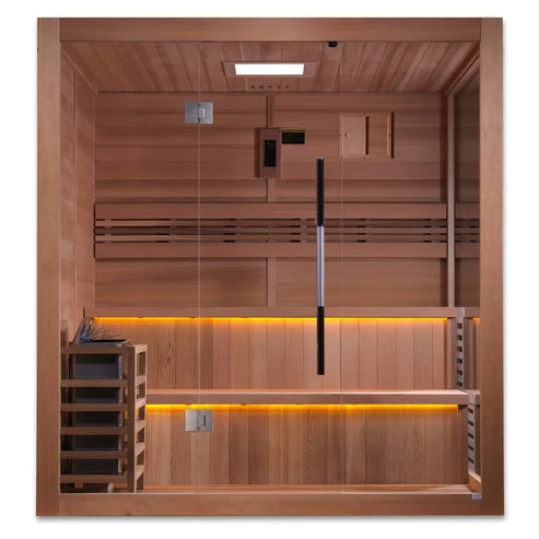 Golden Designs "Kuusamo" 6 Person Traditional Sauna  *SHIPS FREE*