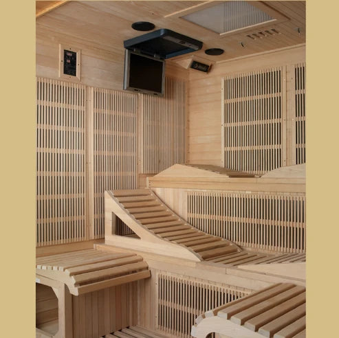 Golden Designs "Monaco" Near Zero EMF Far IR Sauna