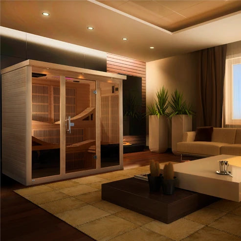 Golden Designs "Monaco" Near Zero EMF Far IR Sauna