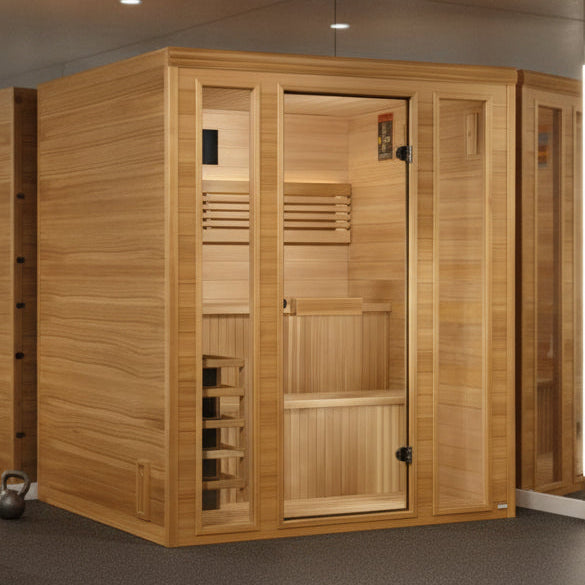 2025 Golden Designs "Engelberg" 6 Person Traditional Sauna  *SHIPS FREE*